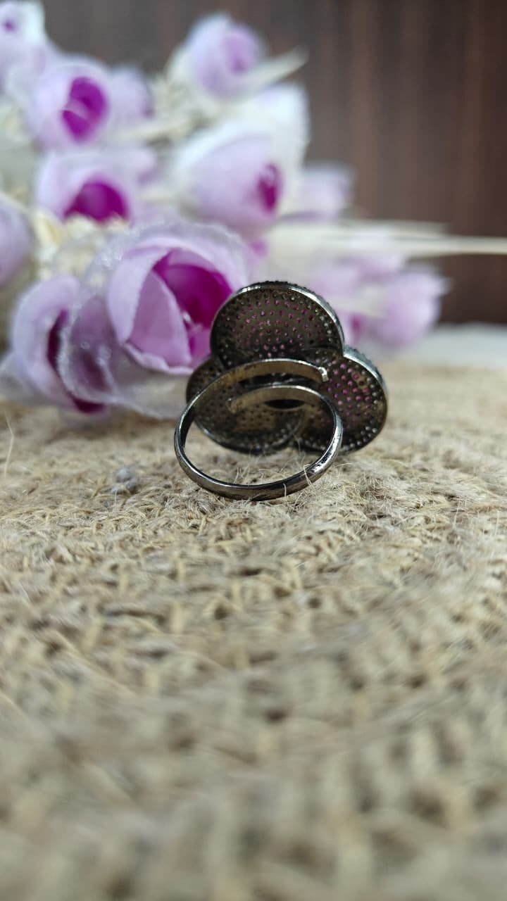 Magenta nano setting ring - Image 3