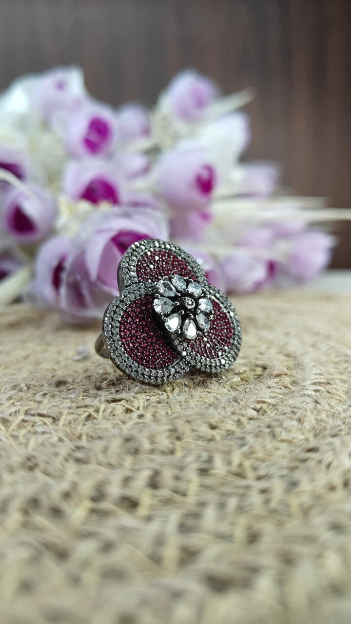 Magenta nano setting ring - Image 2