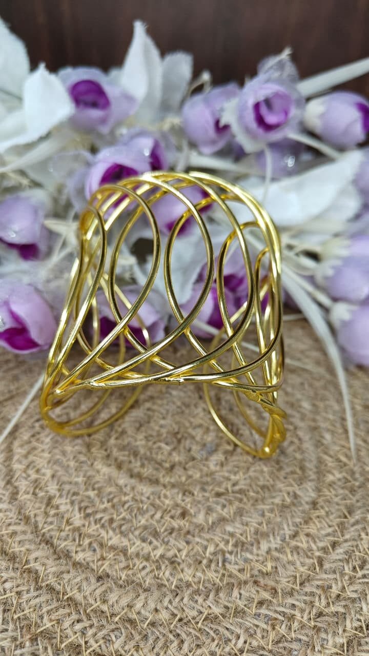 Ophelia Gold Cuff - Image 2