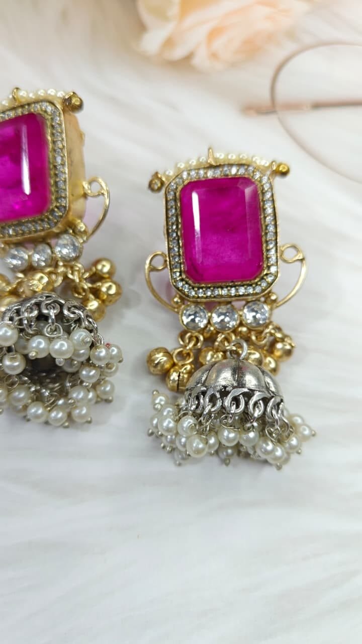 Ravya Doublet Jhumka - Image 5