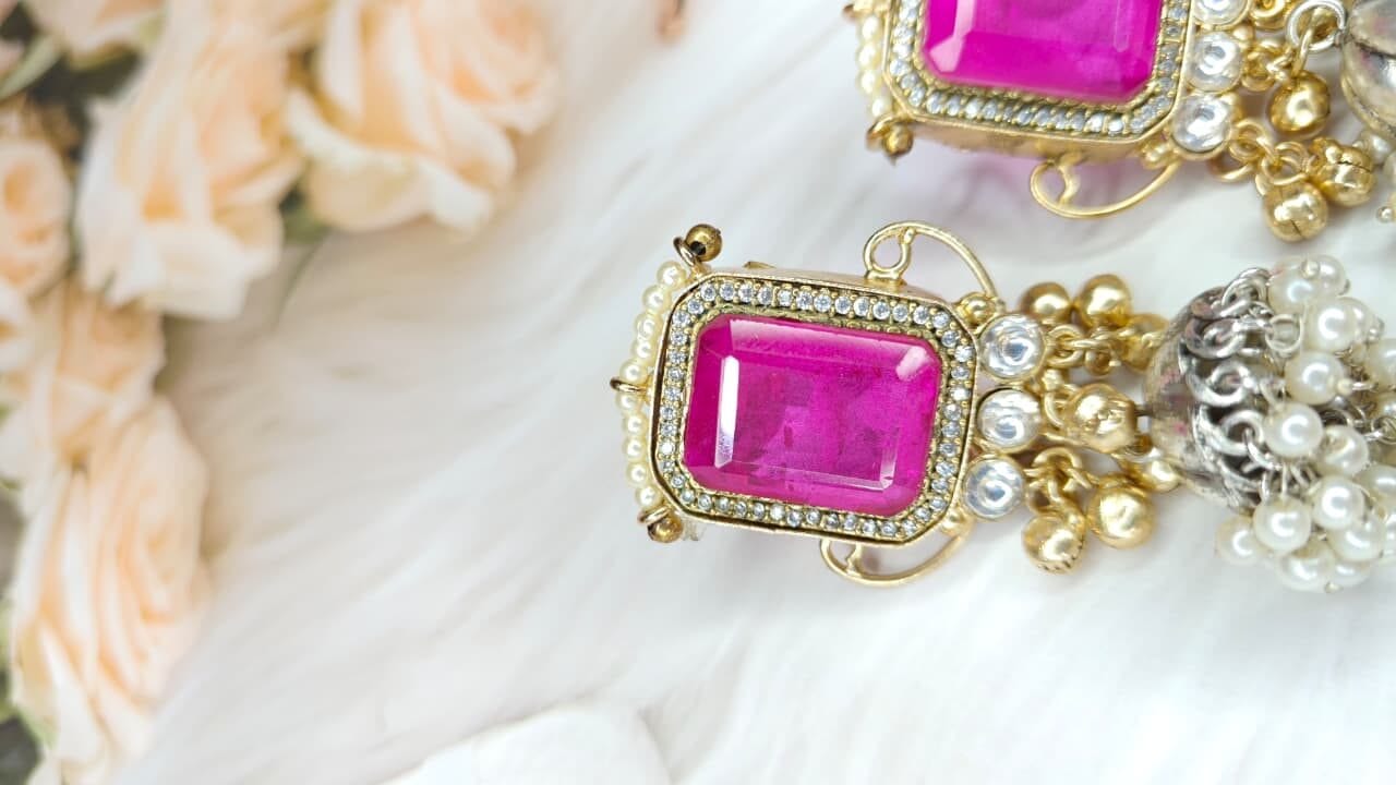 Ravya Doublet Jhumka - Image 3