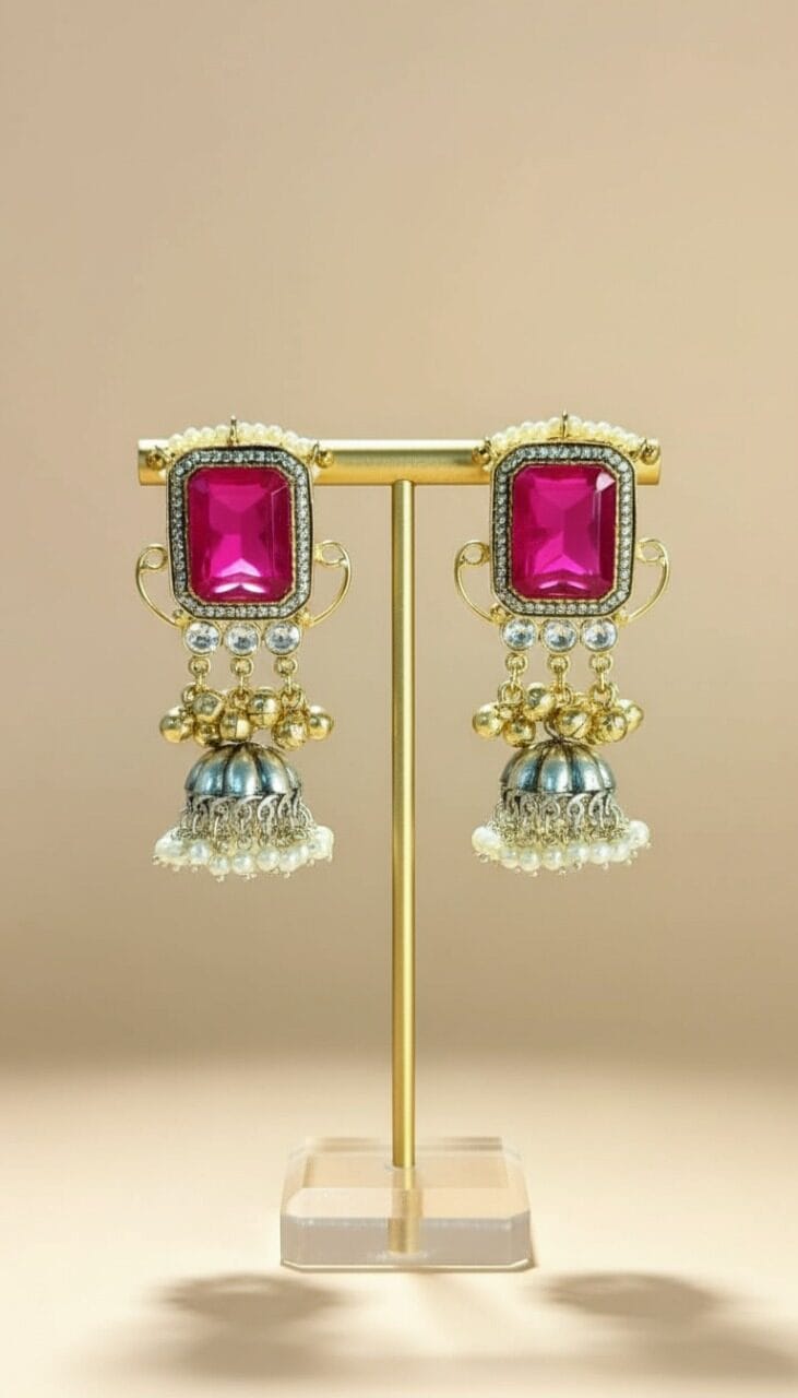 Ravya Doublet Jhumka