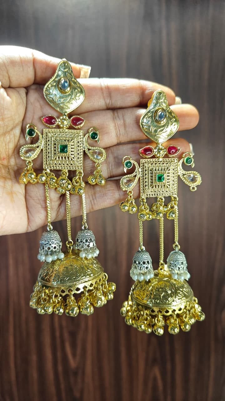 Aarohi Heritage Jhumka - Image 2