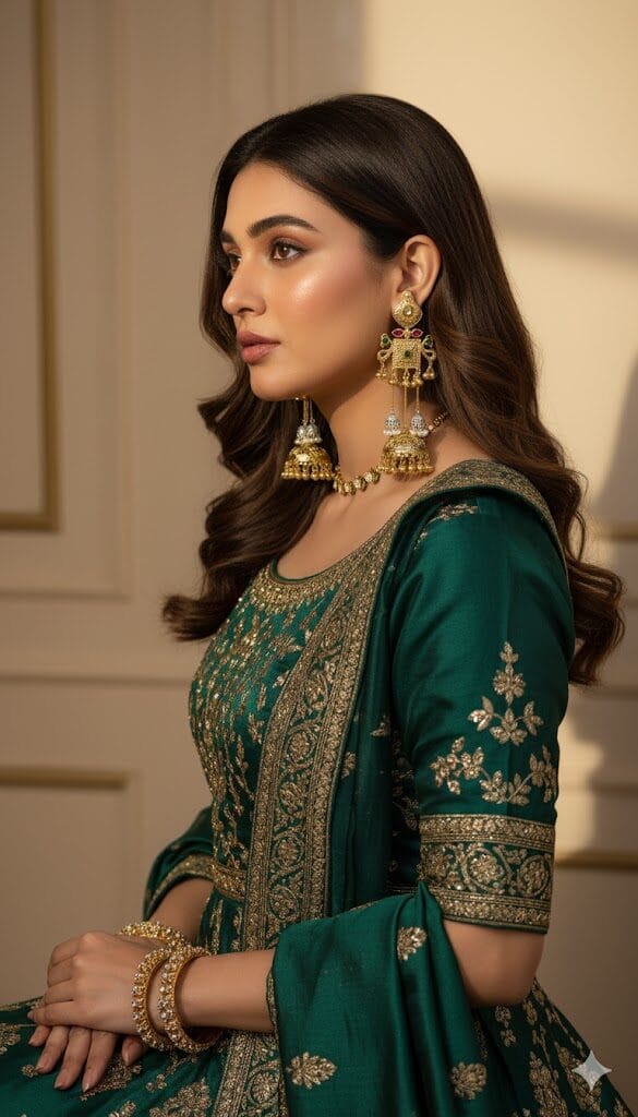 Aarohi Heritage Jhumka - Image 3